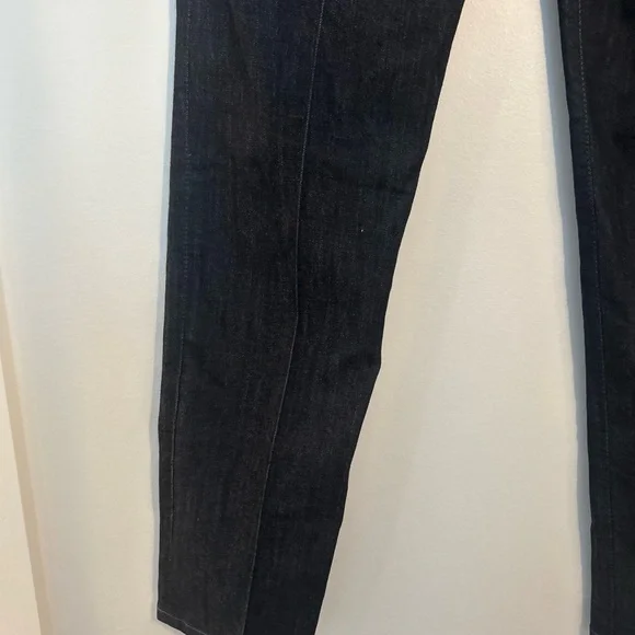 Classic Dark Blue Wash Custom Made Jeans for Men - Picture 8 of 16